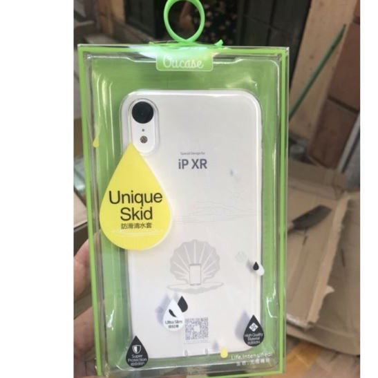 Ốp lưng iPhone XR Hiệu OU Case silicon dẻo trong
