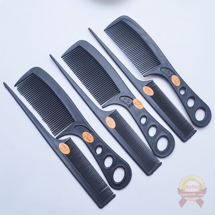 Set 2 Lược gỡ rối tạo kiểu Nhựa ABS chịu nhiệt cho nam nữ barber