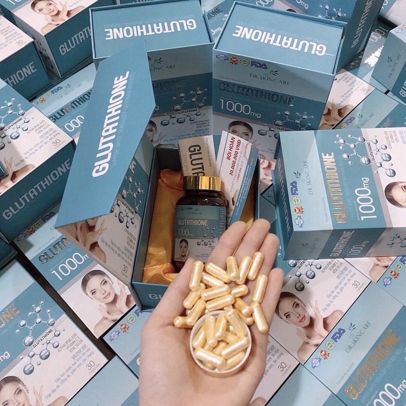 Viên uống trắng da Glutathion 1000mg Dr.Skincare