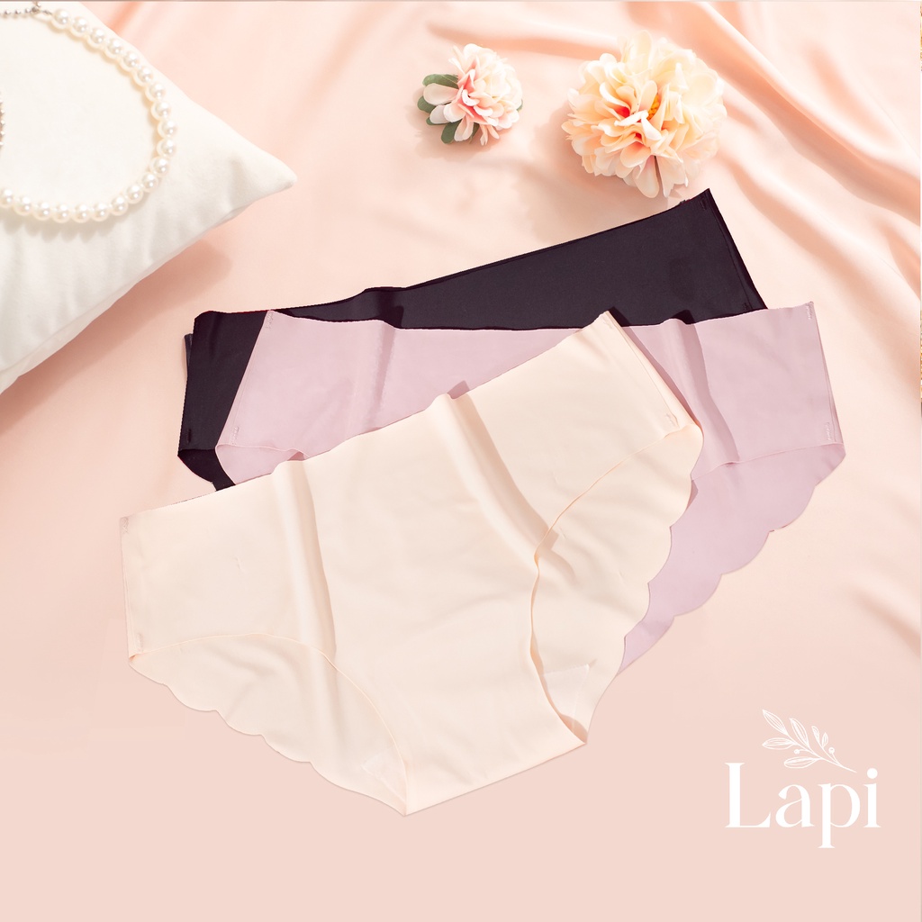 Combo 3 Quần Lót Su Đúc Không Viền Mỏng Nhẹ Lapi QSD04