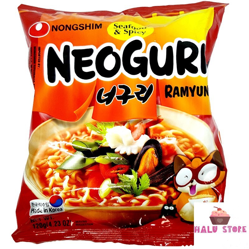 MÌ NƯỚC NEOGURI CAY NÓNG NONGSHIM HÀN QUỐC - GÓI 120Gr