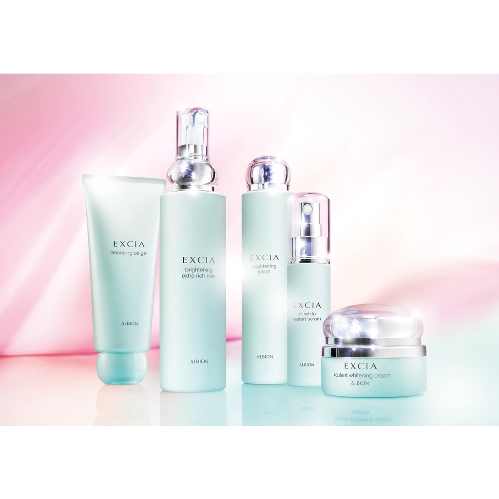 Set mini dòng Excia Brightening làm sáng, chống lão hoá vượt bậc