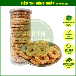 Bánh vòng mè sữa trứng giòn siêu ngon 300g