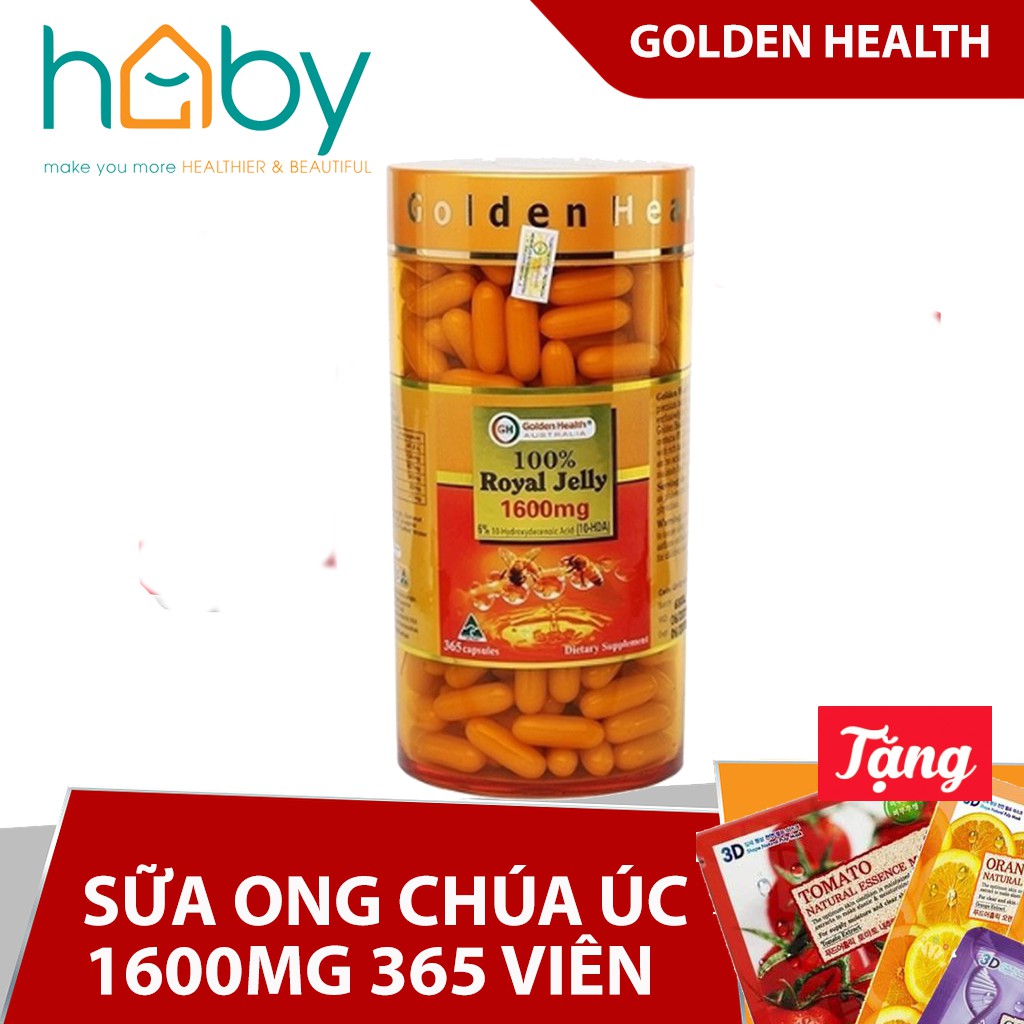 Sữa Ong Chúa Golden Health Royal Jelly 1600mg