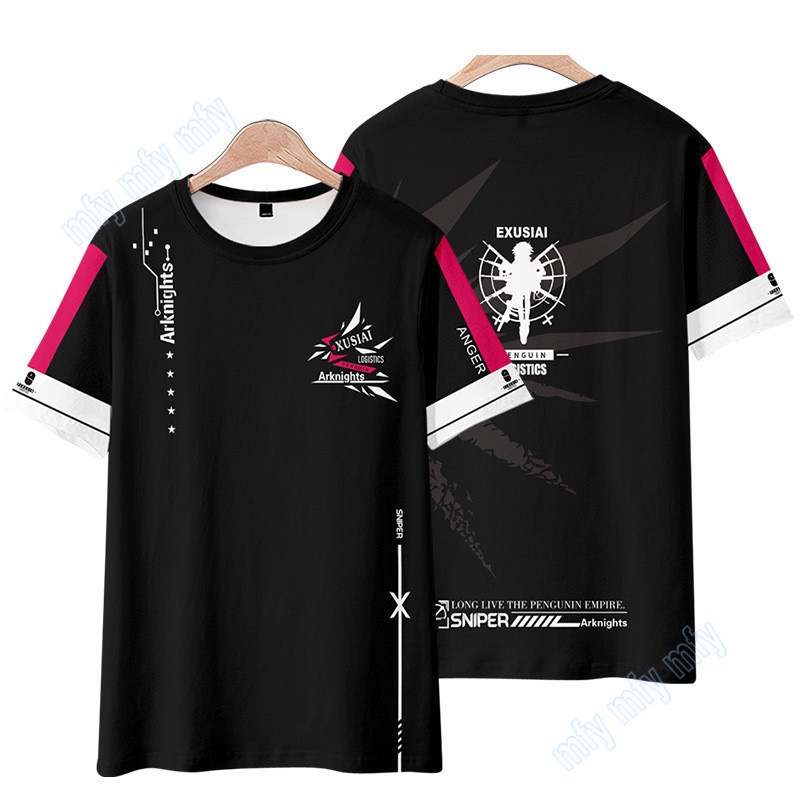 Áo Thun In Hình Game Arknights Amiya Chen Exusiai Cá Tính Cho Nam Và Nữ Size XS-4XL