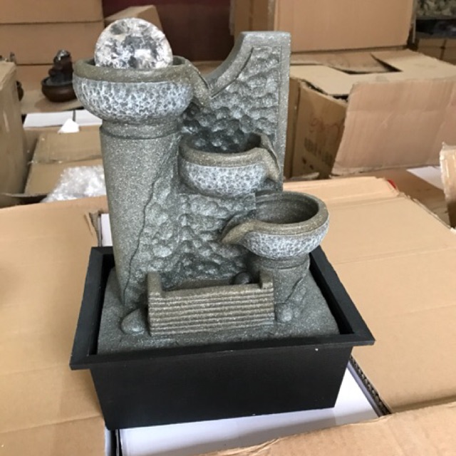 Thác nước phong thuỷ cối xay 8868 kèm bi