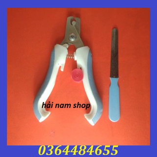 Combo 2 bộ kìm cắt móng cho chó mèo-kìm cắt móng kèm giũa cho chó mèo giá rẻ