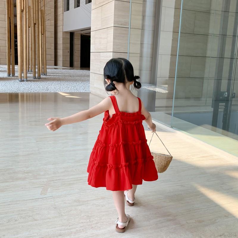 Váy công chúa kiểu sát nách dành cho bé gái