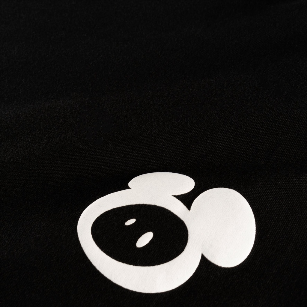 Áo Thun POPPOP BUBLLE LOGO TSHIRT BLACK/WHITE