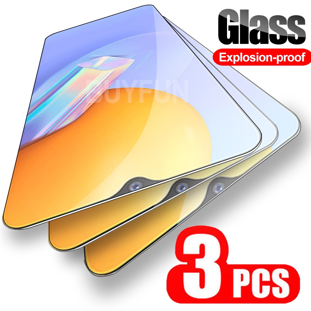 Set 3 Kính Cường Lực Bảo Vệ Màn Hình Điện Thoại Vivo Y31 Y30 Y20 Y20S Y20i Y21S Y33S y 21S 33S 20S 31 30