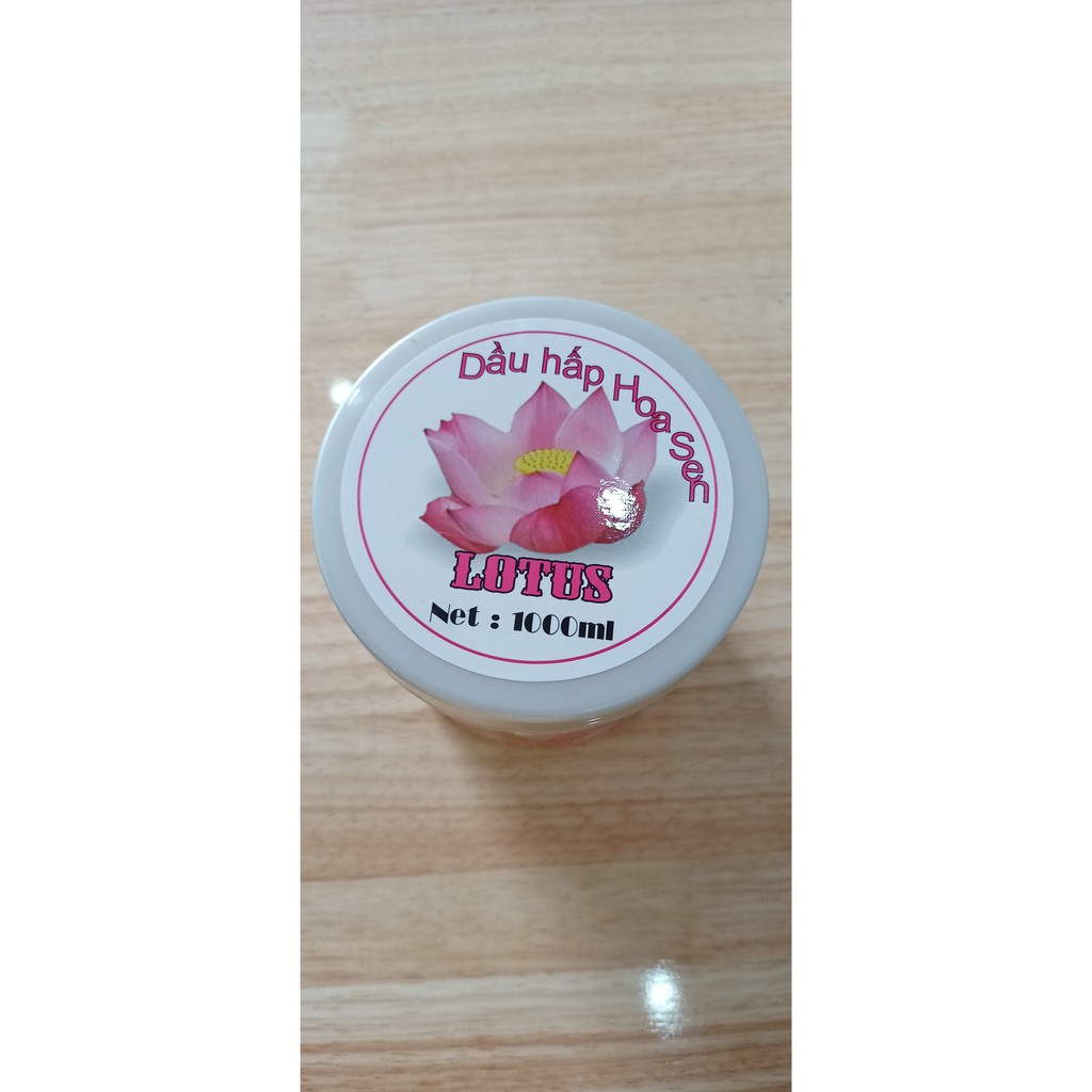 Dầu xã hoa sen LK 1000ML - phụ liêu tóc