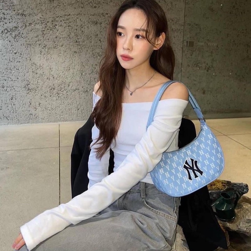 Túi MLB Shoulder Bag kẹp nách chuẩn hãng