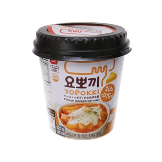 Bánh gạo tokbokki ăn liền Yopokki phô mai ly 120g