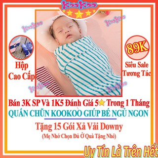 💖 Quấn Chũn Cao Cấp Giúp Bé Ngủ Ngon , Nhộng Chũn Cao Cấp Chính Hãng KooKoo, Nhộng Kén Giúp Bé Ngủ Ngon
