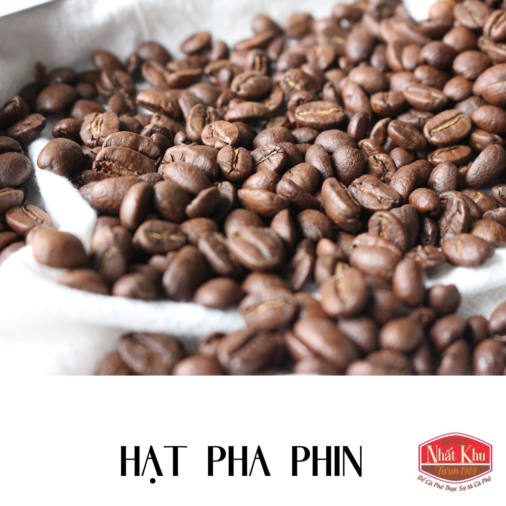 500g Cà phê rang xay Đặc Biệt Robusta nguyên chất Pha Phin đậm vị, hậu ngọt - cà phê Nhất Khu