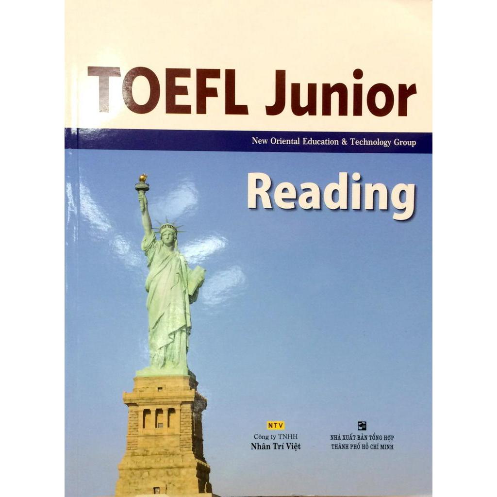 Sách TOEFL Junior Reading (Không CD)