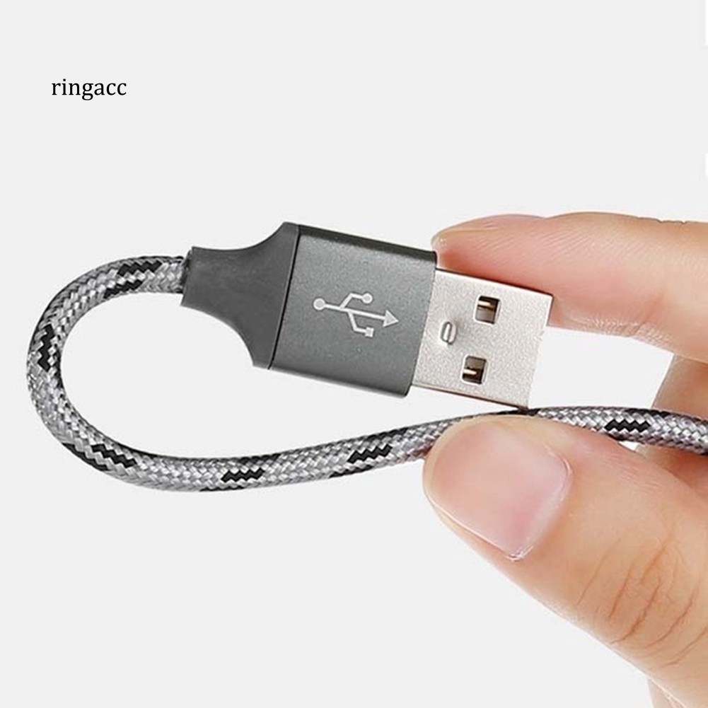 【RAC】Universal Fast Charging Data Sync 3 in 1 USB Cable for Type-C Android iPhone