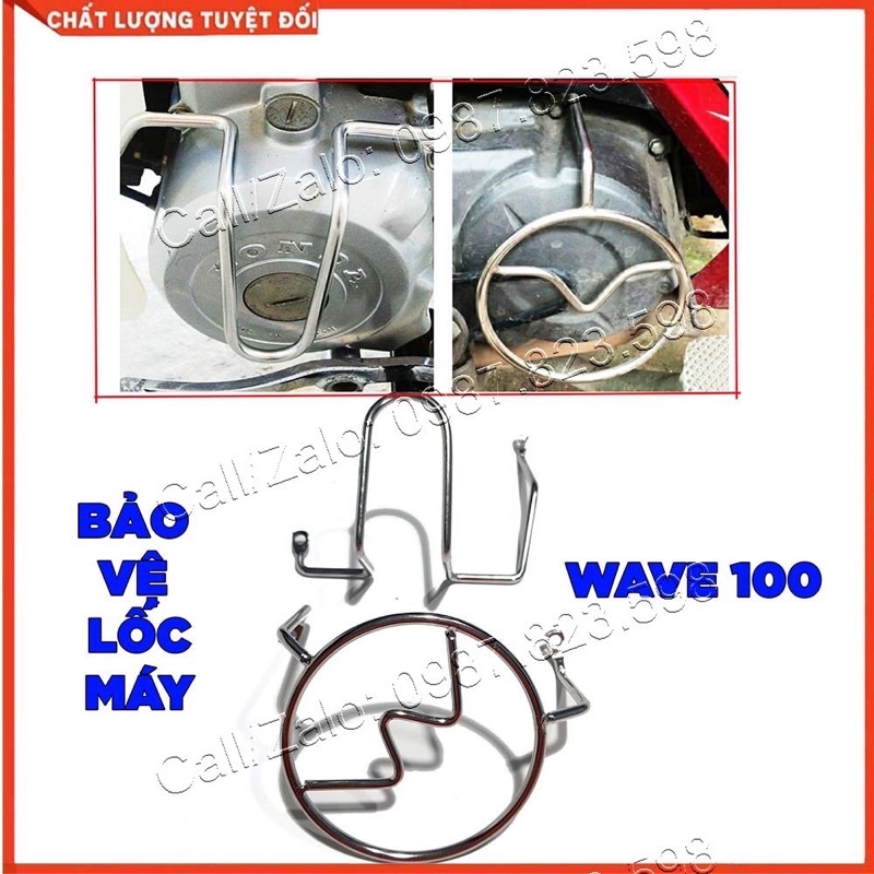 Bộ lốc máy inox cho Wave 110, Wave 50cc-100, Dream, Sirius RC, wave RSX 2014-2021, Wave Blade
