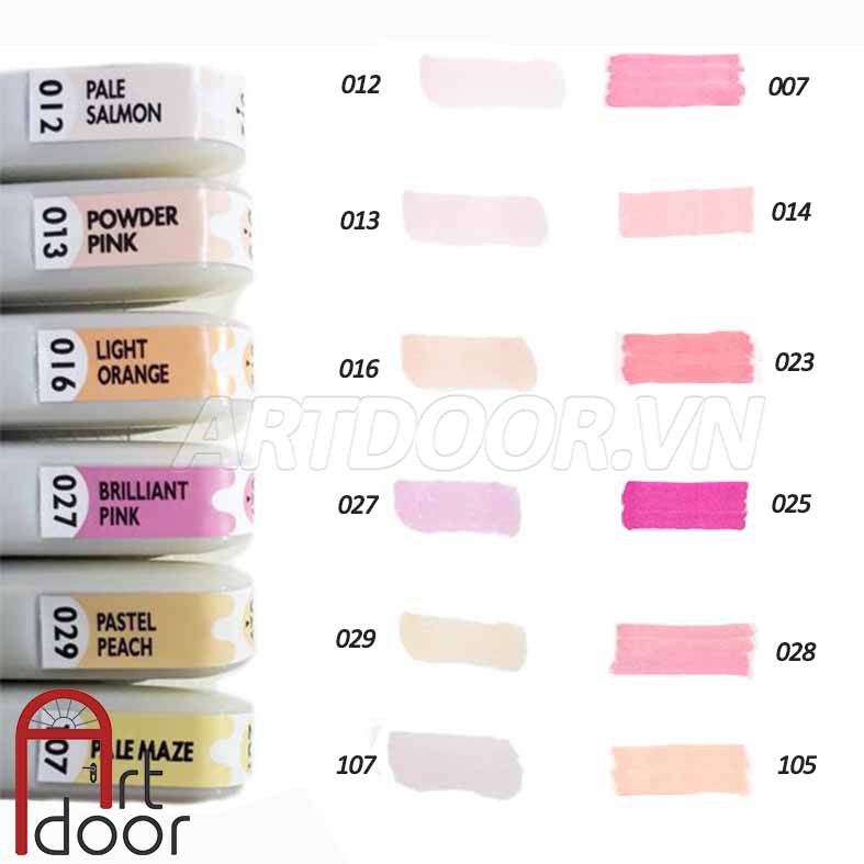 [ARTDOOR] Bút Marker MAXON Comic Lẻ (từ 002~910)