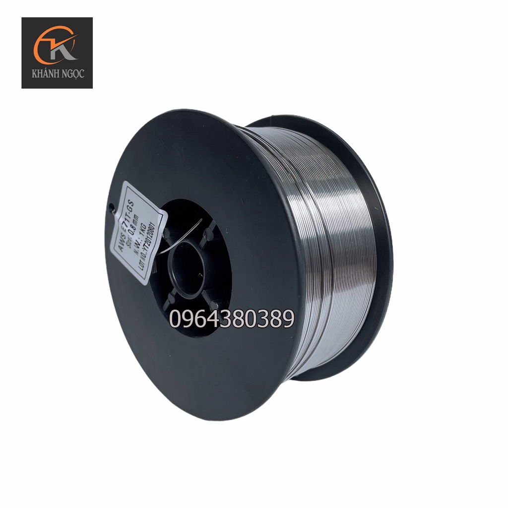 Cuộn Dây Hàn MIG 0.8mm 1Kg cho Máy Hàn MIG mini Sasuke - Kenmax [Chính Hãng]