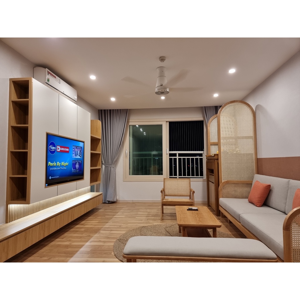 Quạt trần 5 cánh Panasonic DC F-60XDN màu trắng (220V)