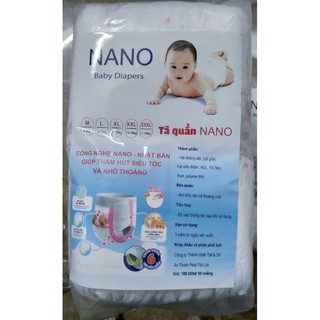 BỈM NANO xuất nhật Bỉm Tã Quần/Dán M/100 L/100 Xl/100 Xxl/100 Xxxl/100