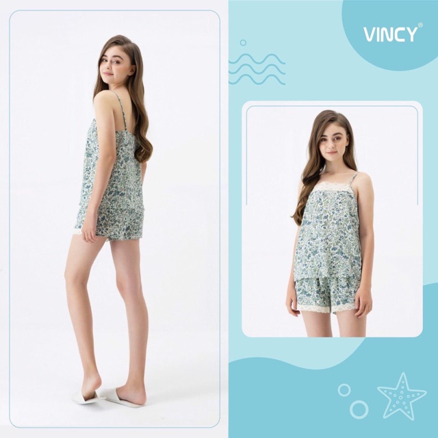 🌈🌸🌸 Đồ Ngủ Vincy Short Xinh Size S Thanh Lý 🌈🌈🌸