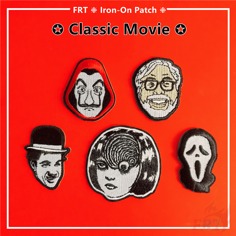 Miếng vá ủi trang trí quần áo hình nhân vật hoạt hình độc đáo