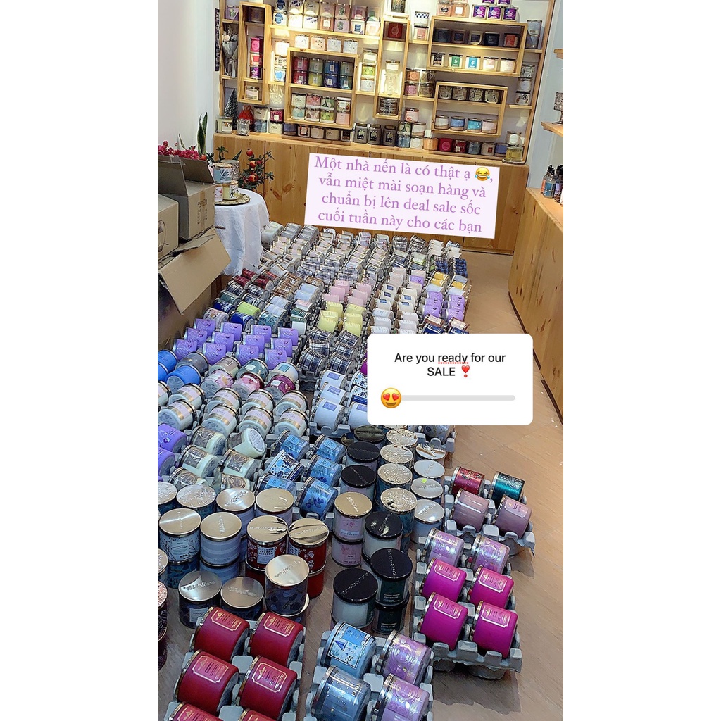 Nến thơm 3 bấc Bath and body works