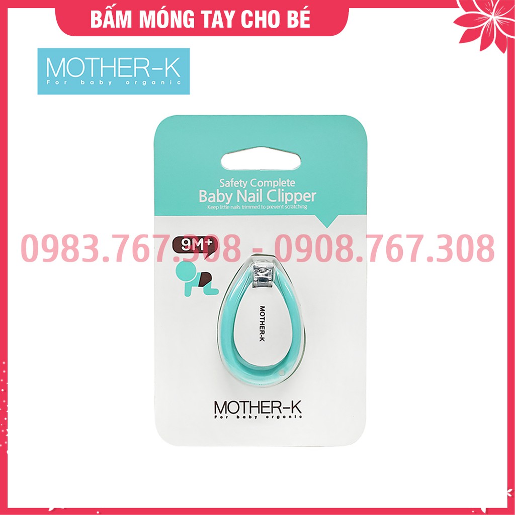 Bấm Móng Tay Siêu Bền Mother-K (Hàn Quốc) An Toàn Cho Bé - 8809323131390