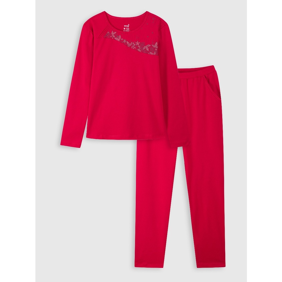 Bộ mặc nhà áo dài tay quần dài Winny 21914 Giá 489,000đ