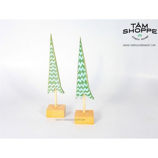 Standing cây thông để bàn số 03 tan