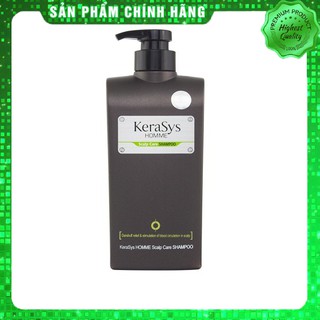 DẦU GỘI CHO NAM KERASYS HOMME SCALP CARE DÀNH CHO TÓC GÀU 550ML