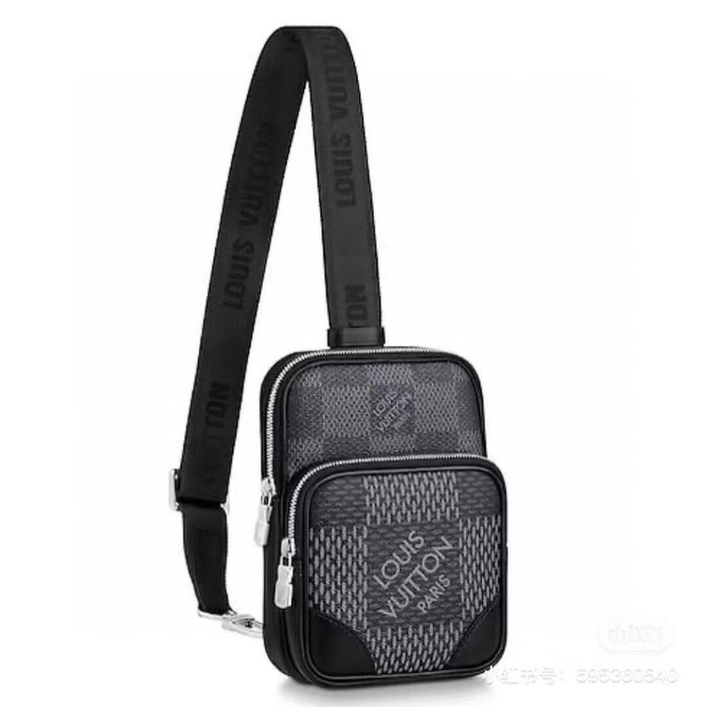 Túi đeo chéo Louis Vuitton mini bag sọc caro 21x15x6.5 LA fullbox
