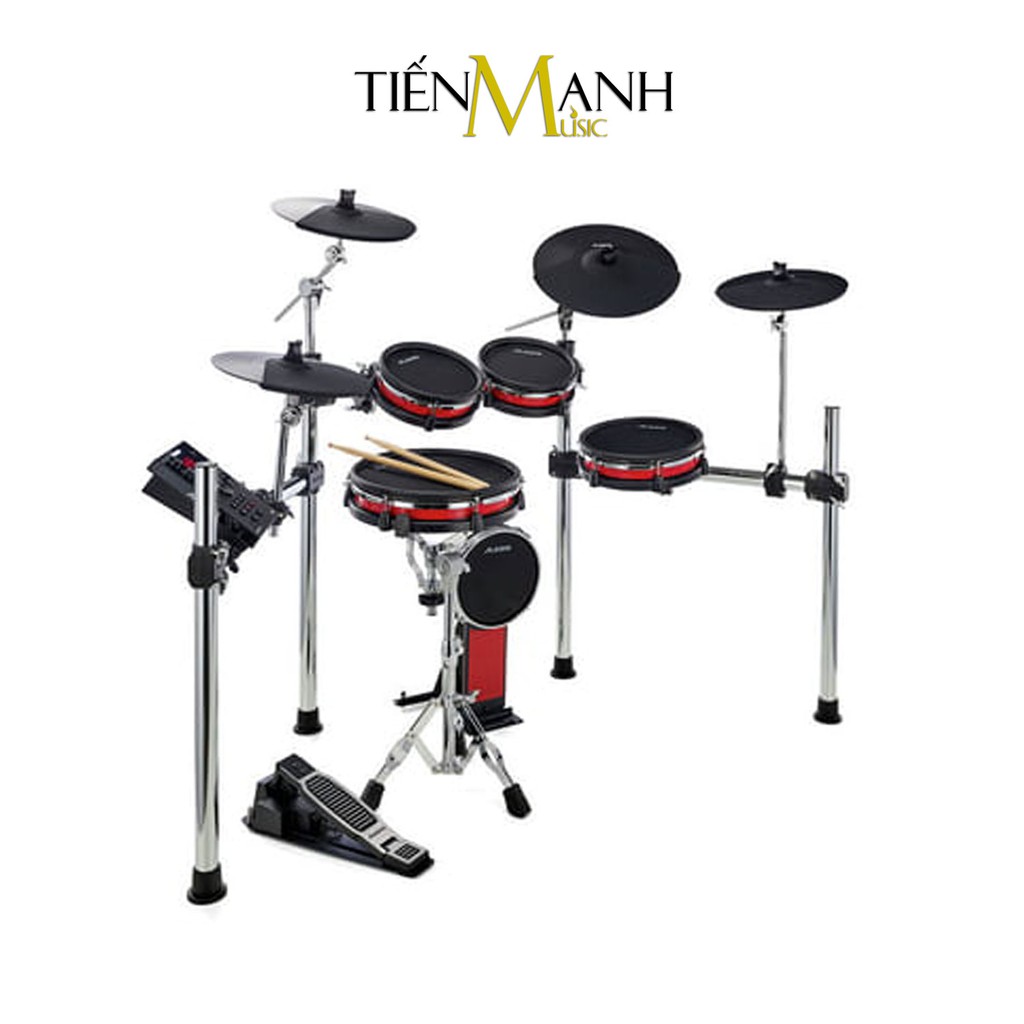 [Chính Hãng Mỹ] Bộ Trống điện tử Alesis Crimson II Mesh 5-Piece Electronic Digital Drum Kit Crimson 2