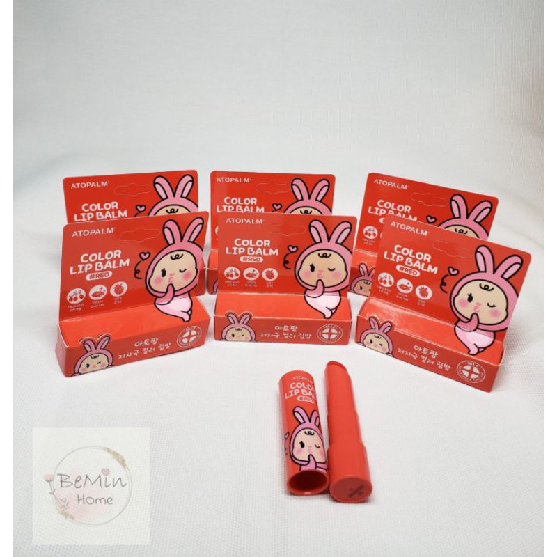 💄SON DƯỠNG MÔI ATOPALM COLOR LIP BALM DÀNH CHO TRẺ EM