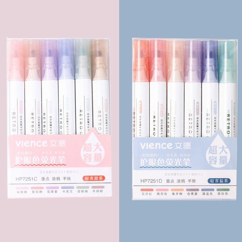 Bộ Bút Đánh Dấu Màu Sắc Ngọt Ngào Siêu Bền Tiện Dụng Cho Học Sinh / Văn Phòng