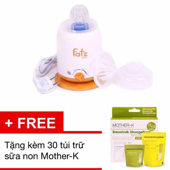 Máy hâm sữa Fatzbaby FB3002SL+ Tặng bộ 30 túi trữ sữa non mother