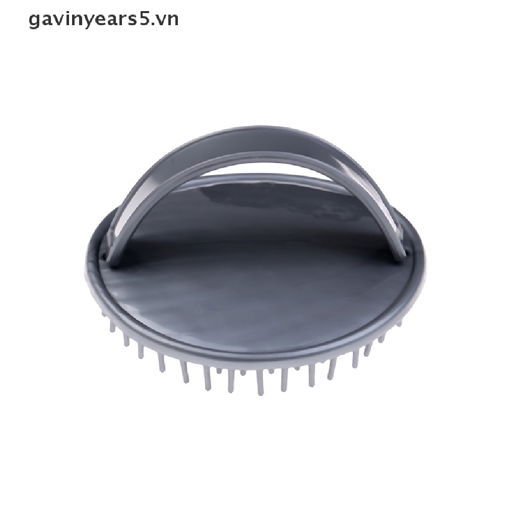 [Hàng mới về] Lược gội mát xa da đầu silicone chống trượt