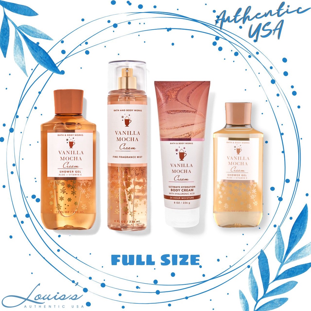 Trọn bộ chăm sóc cơ thể Bath & Body Works Mỹ