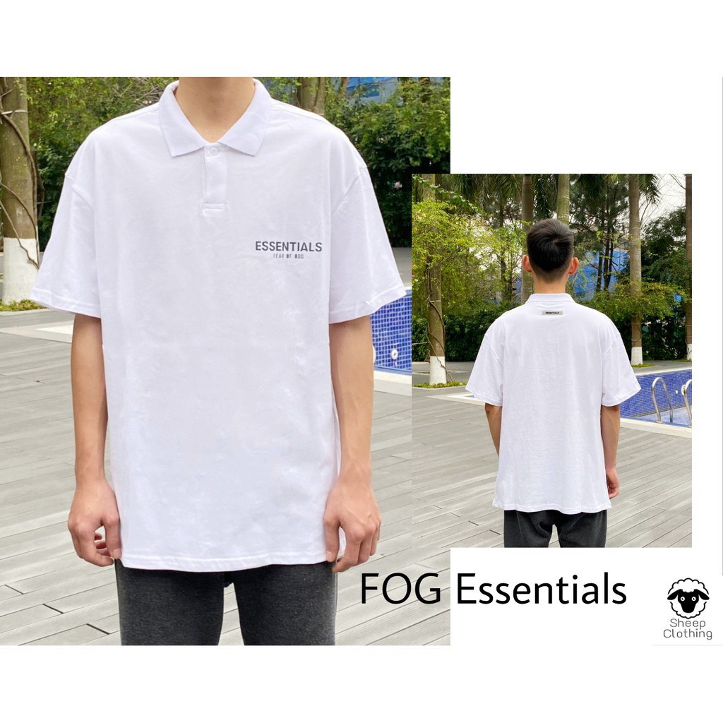 Áo Polo [ FOG ESSENTIALS FEAR OF GOD ] + Handbag Fog