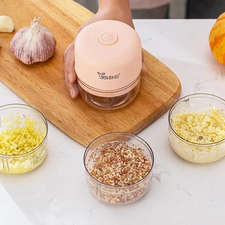 Máy Xay Mini,Xay Sinh tố, Xay Tỏi/Ớt, Xay Thịt, cà rốt,Lạc,Xay Rau Đa Năng 100ml 200ml