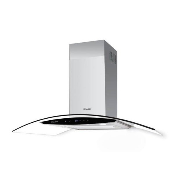 Máy hút mùi Malloca MC 1070 - Áp tường, 700 m³/h, màu đen