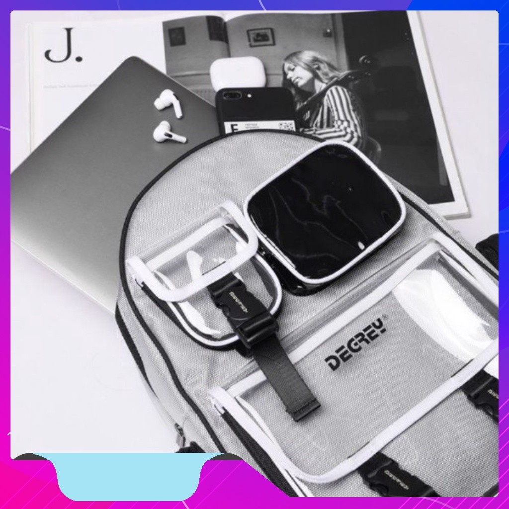 Balo Basic Backpack Degrey Xám - BBD Xám balo_5035