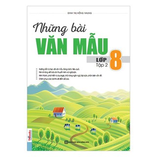 Sách - những bài văn mẫu lớp 8 - tập 2