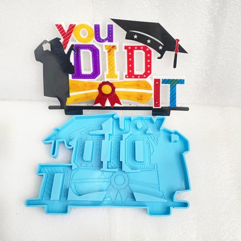 Khuôn Silicon Làm Nón Tốt Nghiệp Handmade DIY