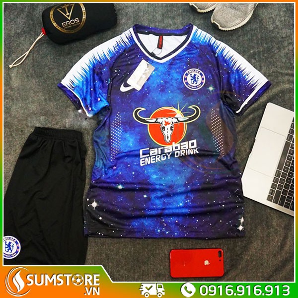 Bộ đồ đá banh Chelsea Galaxy - Đồ đá bóng Cực Chất 2019