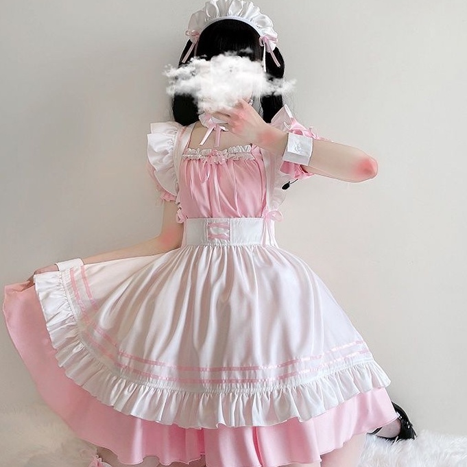 Trang phụchầu gái hồng Maid các loại cosplay sự kiện | BigBuy360 - bigbuy360.vn