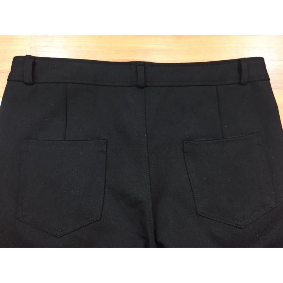 [Hàng đẹp] Quần Legging cạp khóa thật chất dày dặn, tôn dáng, có size lớn đến 75kg Q2B02