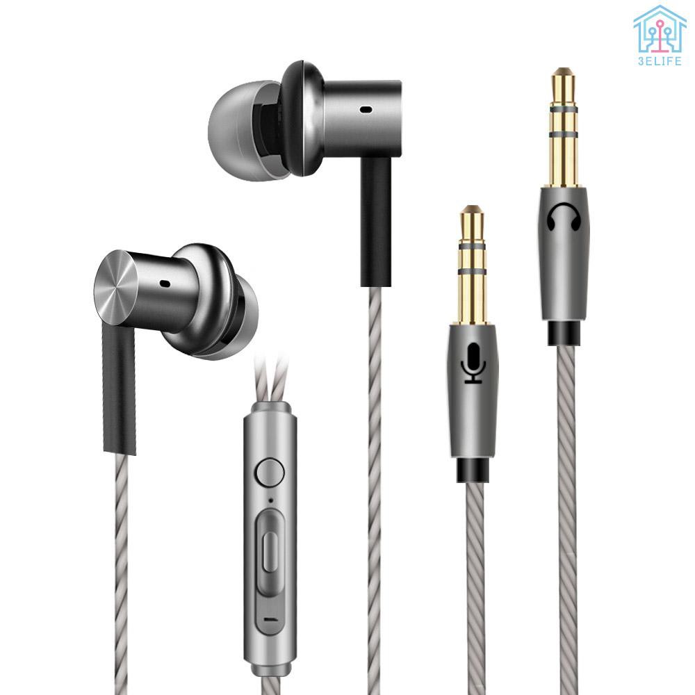 【E&V】V01 3.5mm Gaming Headset In Ear Earphone Stereo Music Game Headphone with Microphone for PC Laptop Desktop Computer Gamer